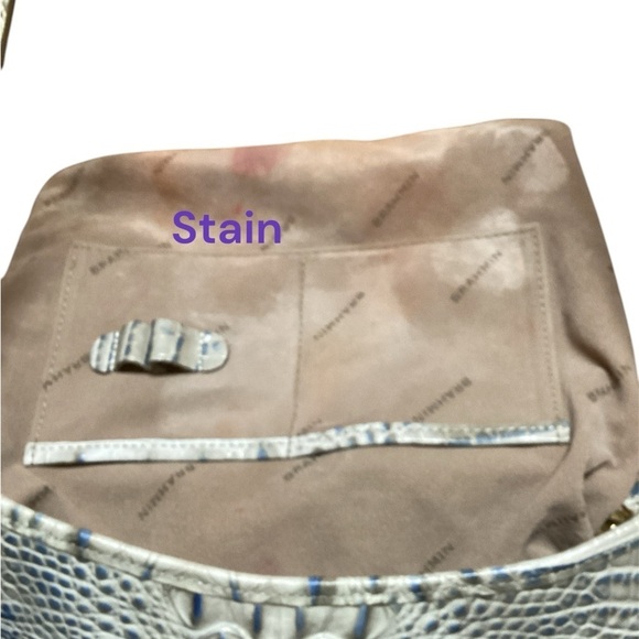 VINTAGE BRAHMIN KATIE CROSSBODY PURSE.  SEE PHOTOS, STILL IN GREAT CONDITION - Picture 4 of 7